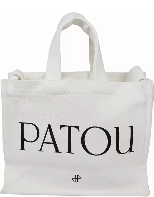 Patou Logo Print Tote Bag
