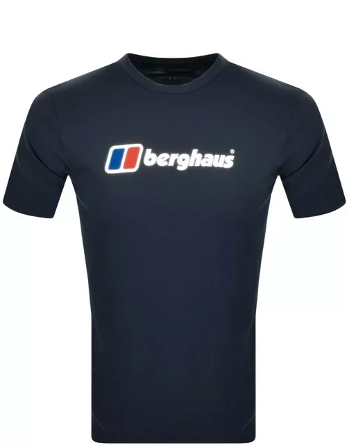 Berghaus Logo T Shirt Blue