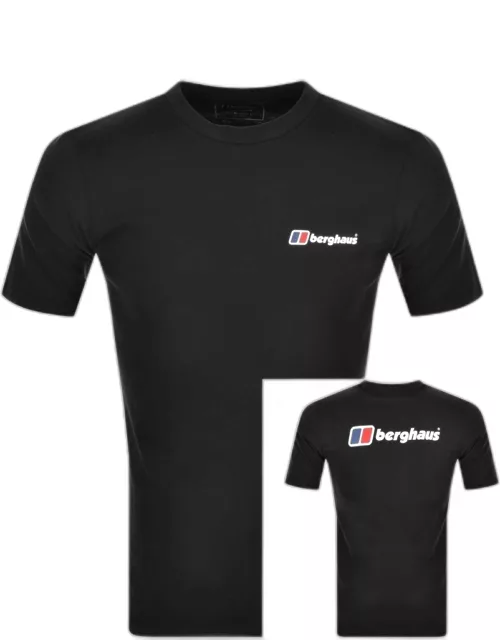 Berghaus Organic Logo T Shirt Black