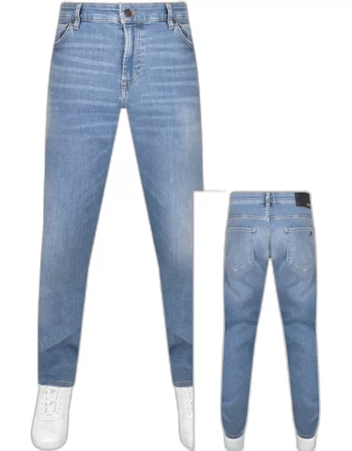 BOSS Maine Regular Fit Jeans Blue