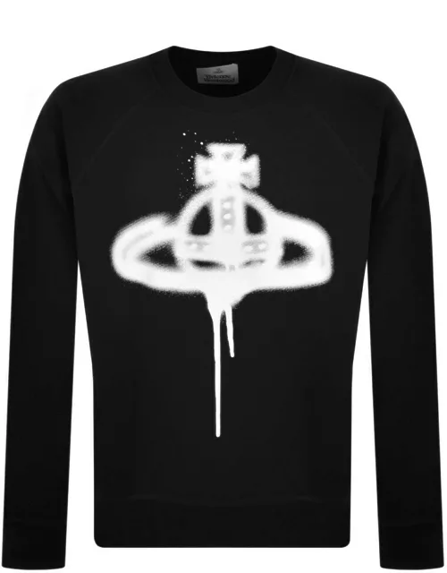 Vivienne Westwood Raglan Sweatshirt Black