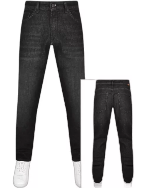 BOSS Maine Regular Fit Jeans Black