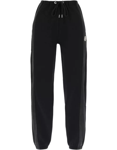 MONCLER Joggers with nylon band