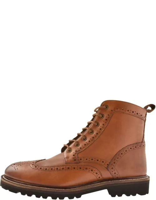 Oliver Sweeney Milbrook Brogue Boots Brown