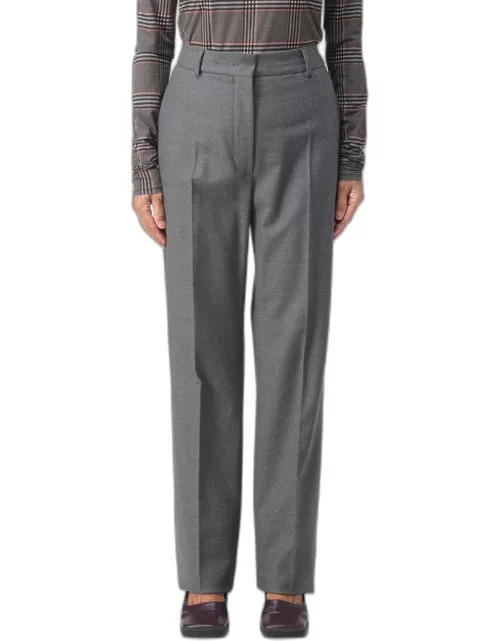 Trousers SPORTMAX Woman colour Grey