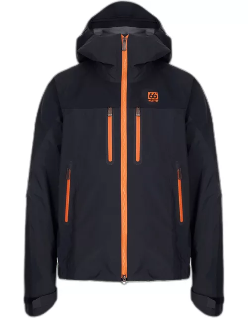 66 North men's Hornstrandir Jackets & Coats - Black/Orange