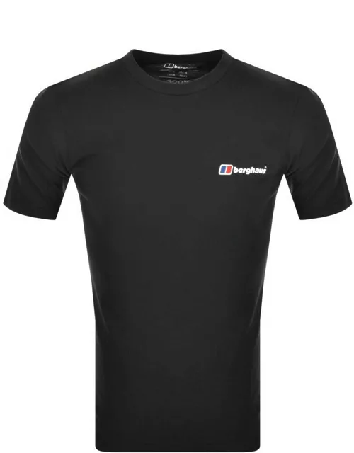 Berghaus Organic Classic Logo T Shirt Black