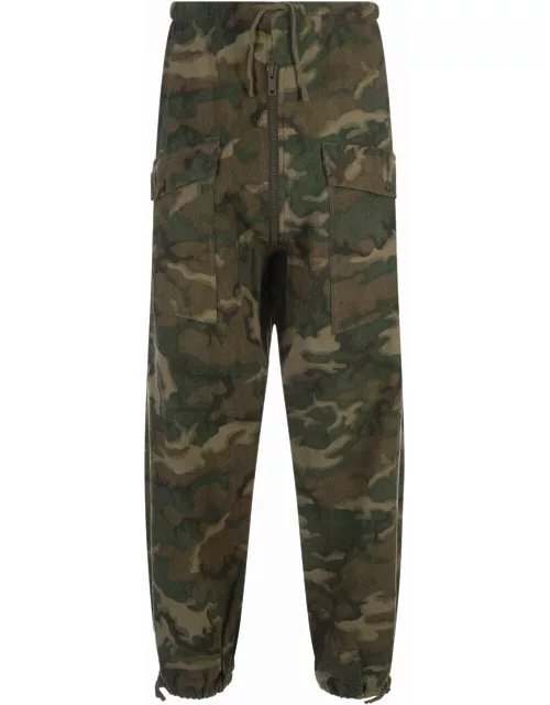 Givenchy Camouflage Cargo Trouser