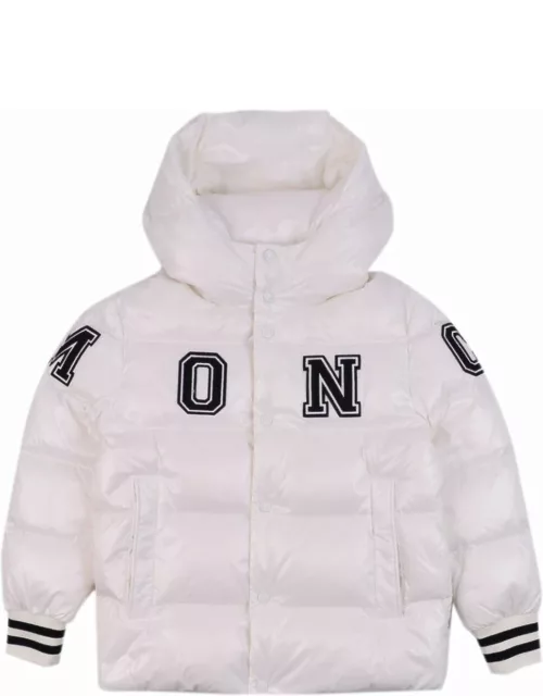 Moncler Down Jacket With Logo