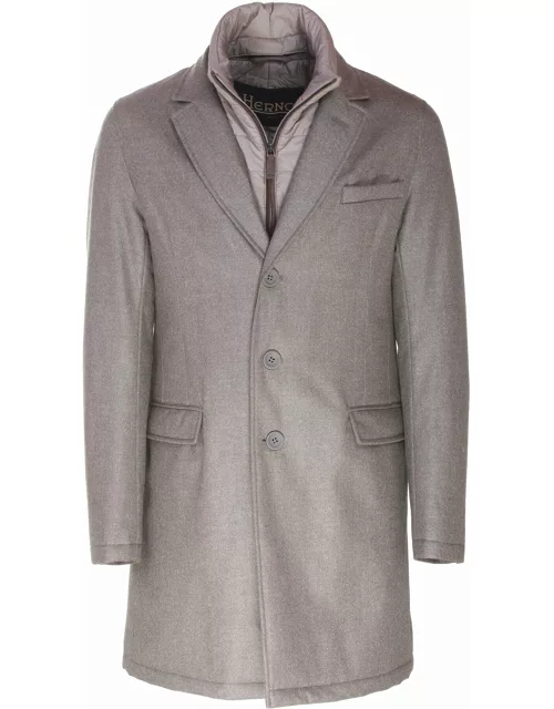 Herno Wool and cashmere coat