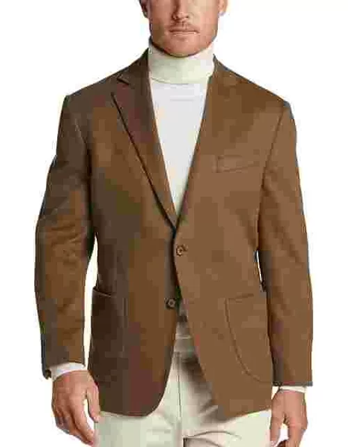 Joseph Abboud Men's Modern Fit Cashmere Sport Coat Vicuna Brown