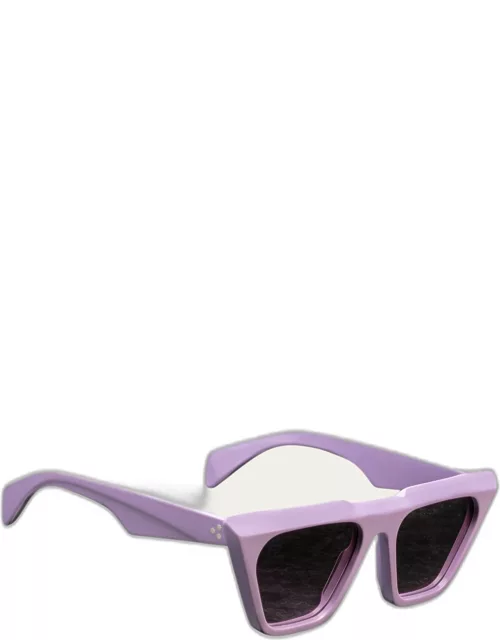 Eva Lavender Acetate Cat-Eye Sunglasse