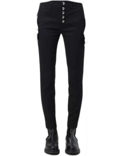 Trousers DONDUP Woman colour Black