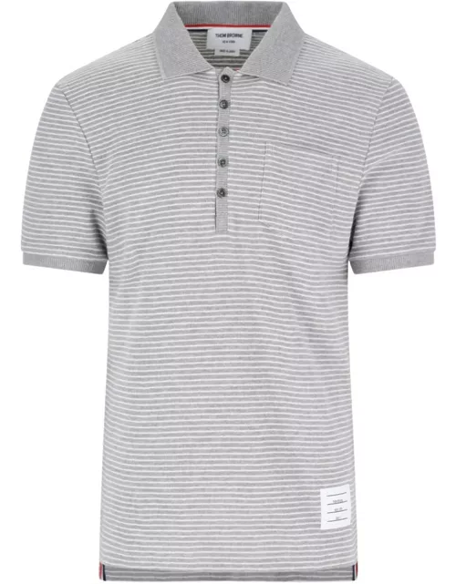 Thom Browne Knitted Polo Shirt