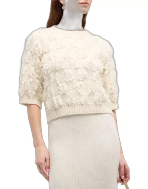 Lucie Cutout Tassel Fringe Sweater