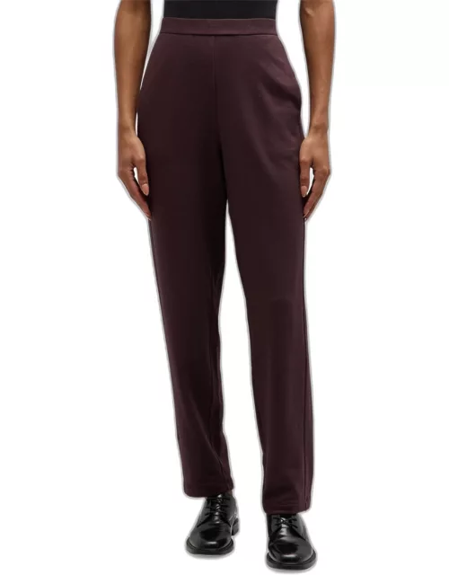 Petite Cropped Brushed Terry Pant