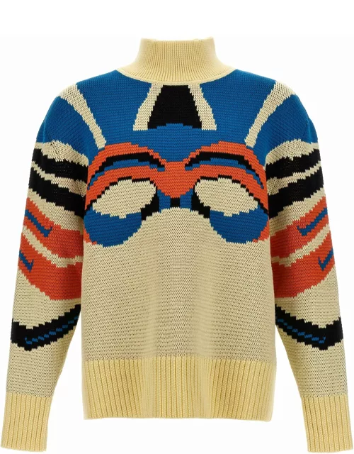 Bluemarble Jacquard Sweater