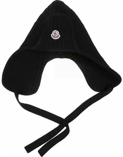 Moncler Tricot Aviator Hat