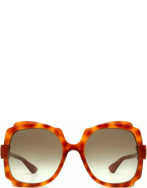 Gucci Eyewear Gg1431s Havana Sunglasse
