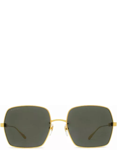 Gucci Eyewear Gg1434s Gold Sunglasse