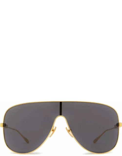Gucci Eyewear Gg1436s Gold Sunglasse