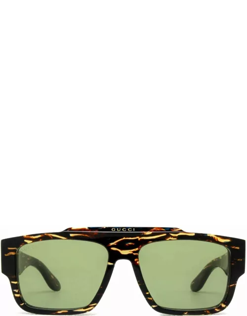Gucci Eyewear Gg1460s Havana Sunglasse