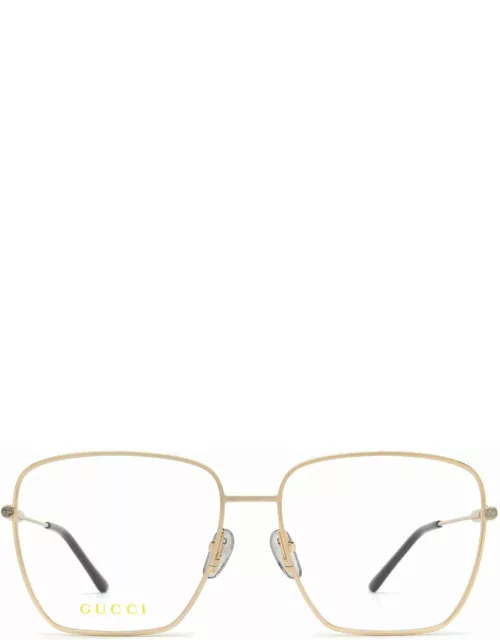 Gucci Eyewear Gg1414o Gold Glasse