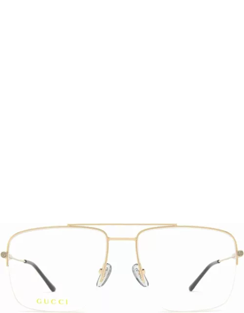 Gucci Eyewear Gg1415o Gold Glasse