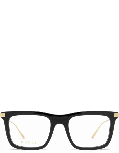Gucci Eyewear Gg1438o Black Glasse
