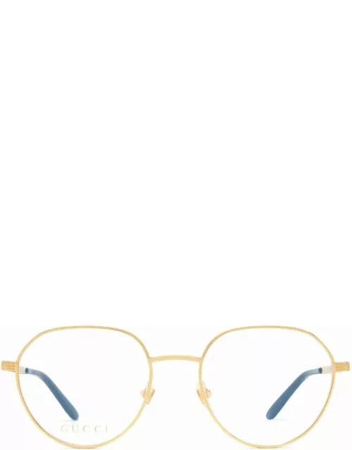 Gucci Eyewear Gg1458o Gold Glasse