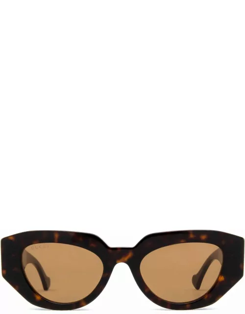 Gucci Eyewear Gg1421s Havana Sunglasse