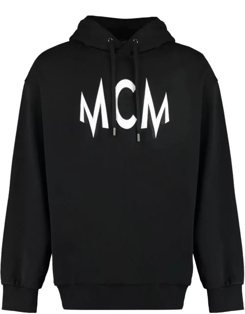 MCM Logo Intarsia Hoodie