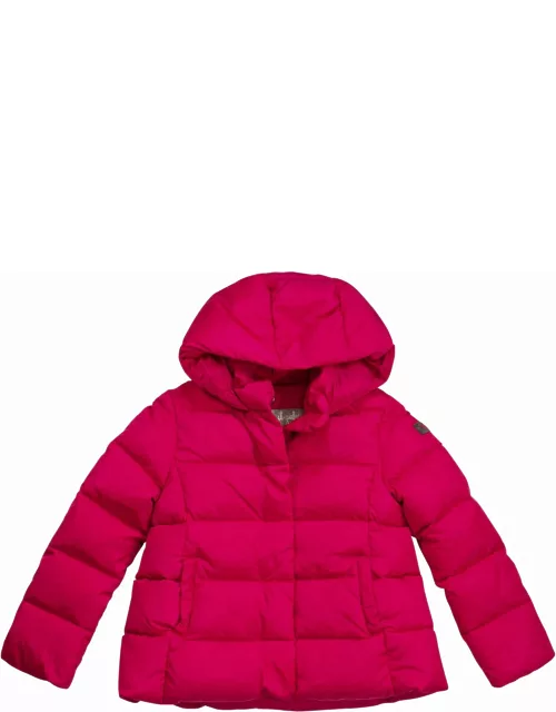 Il Gufo Short Down Jacket With Hood