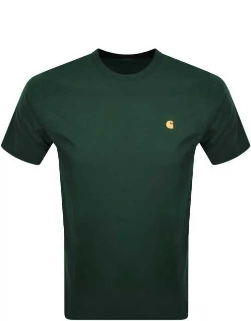 Carhartt WIP Chase Short Sleeved T Shirt Green