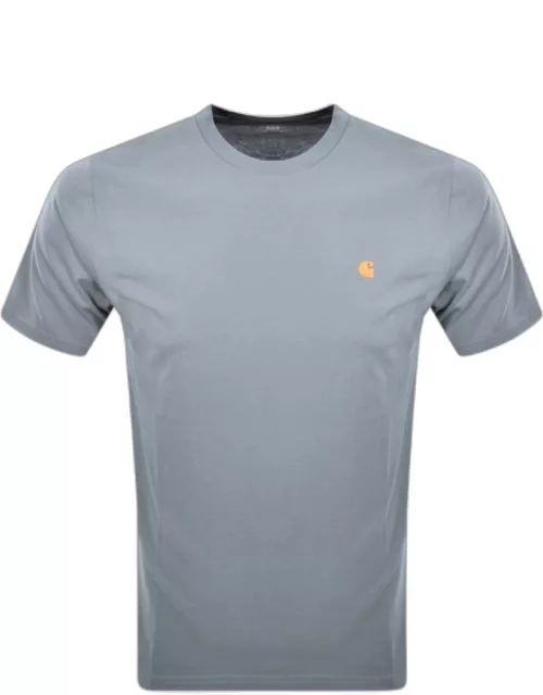 Carhartt WIP Chase Short Sleeved T Shirt Grey