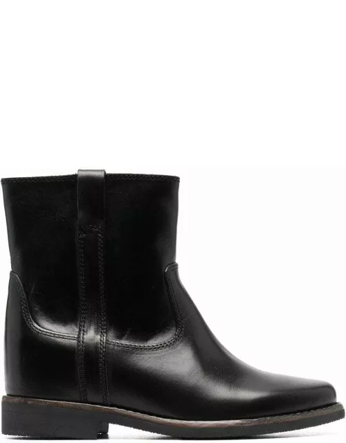 Susee black low boot