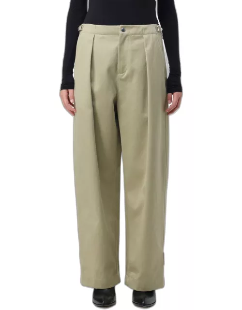 Trousers BURBERRY Woman colour Green