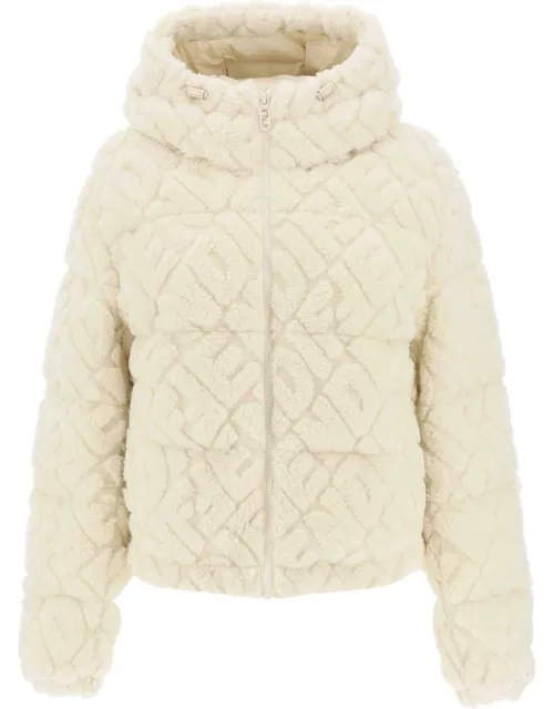 FENDI Fendi Mirror Sherpa fleece puffer jacket