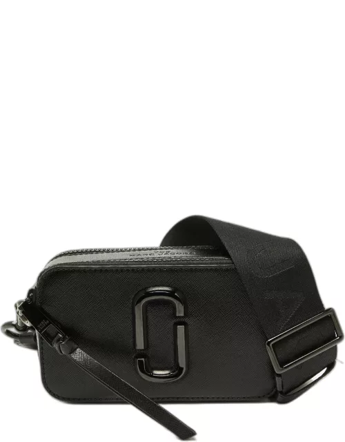Marc Jacobs Black Leather Snapshot Camera Crossbody Bag