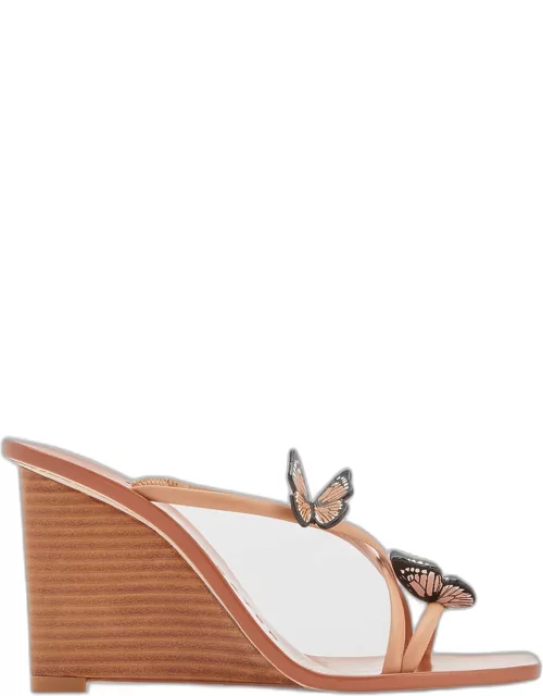 Vanessa Butterfly Slide Wedge Sandal
