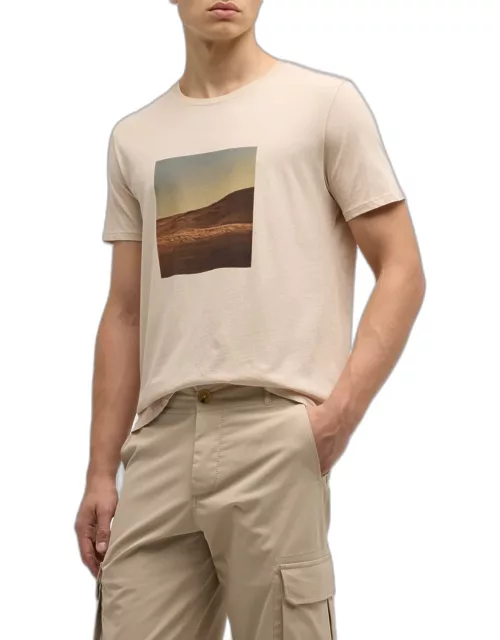 Men's Desert Photoreal Jersey T-Shirt