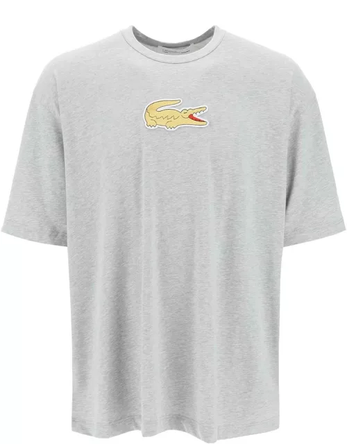 COMME DES GARCONS SHIRT Lacoste golden crocodile T-shirt