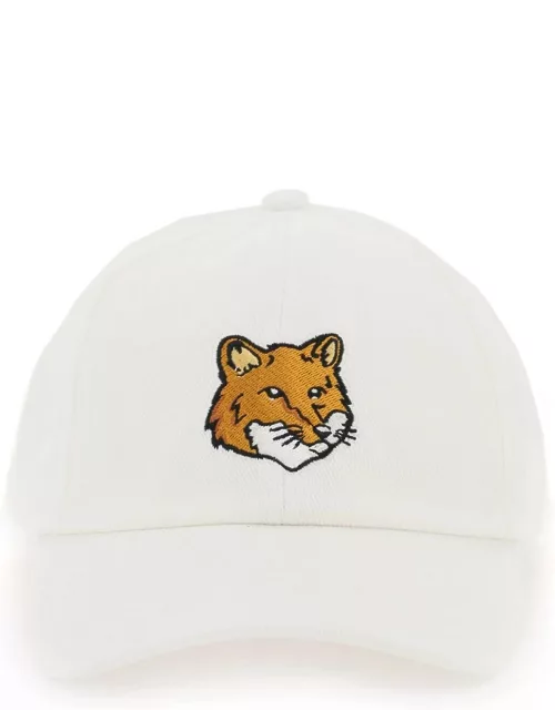 MAISON KITSUNE fox head baseball cap
