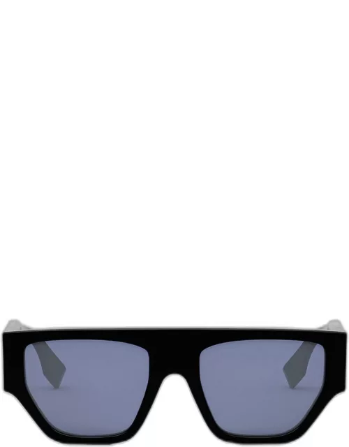 O'Lock Flat-Top Nylon Cat-Eye Sunglasse