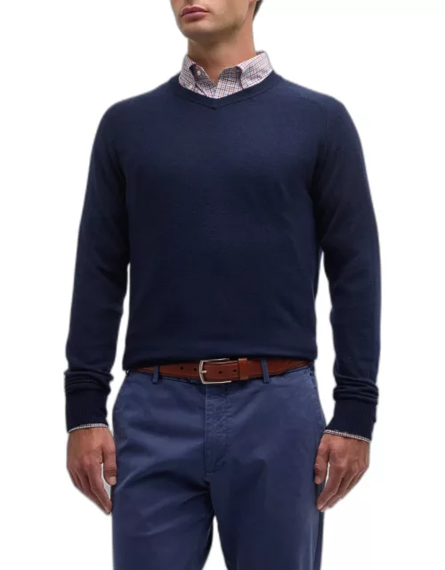 Men's Dover High V-Neck Sweater