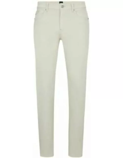 Slim-fit jeans in super-soft Italian denim- White Men's Jean