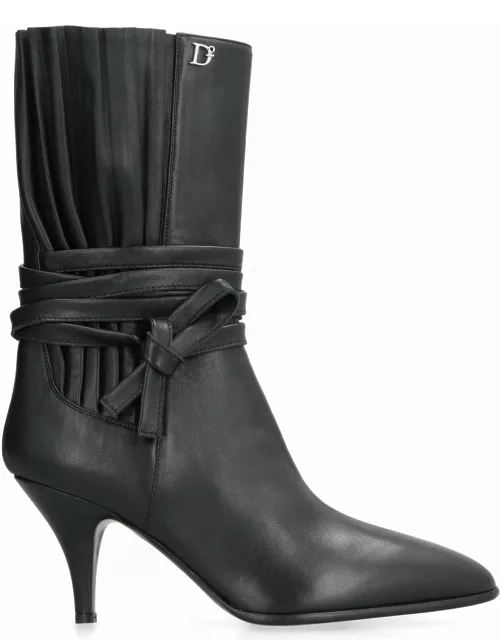 Dsquared2 Leather Ankle Boot