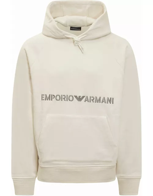 Emporio Armani Hoodie With Logo
