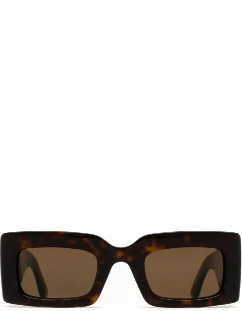 Alexander McQueen Eyewear Am0433s Havana Sunglasse