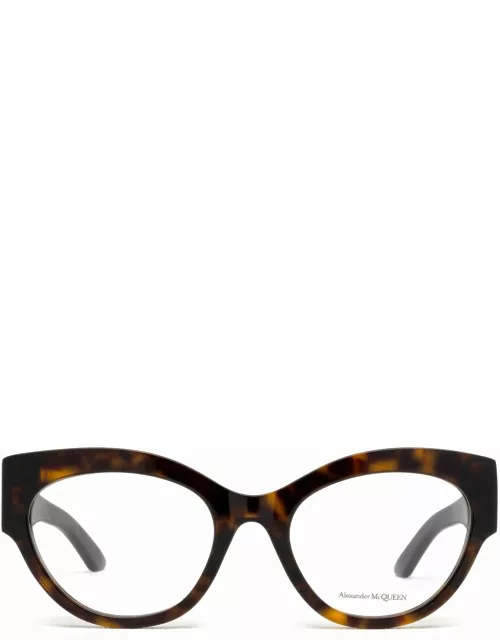 Alexander McQueen Eyewear Am0435o Havana Glasse